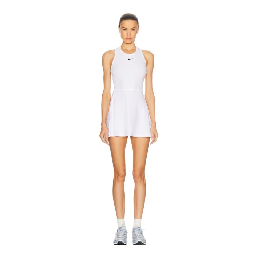 NWT Nike Victory Dri-FIT White Sleeveless Athletic Dress, Size XL